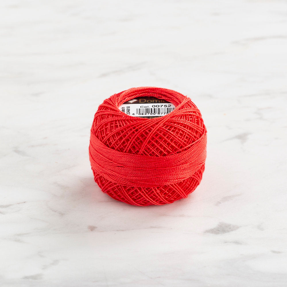 Domino Koton Perle 5gr Nar Çiçeği No:12 Nakış İpliği - 4590012-752